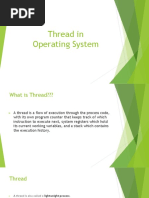 Thread in Operating System