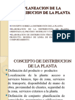 Planeacion de La Distribucion de La Planta