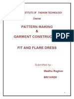 Fit and Flare Dress Pattern Making