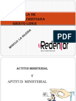 Actitud MINISTERIAL