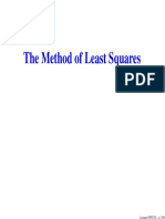 The Method of Least Squares: Lectures INF2320 - P. 1/80