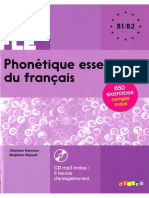 Phonetique Essentielle Du Francais b1 b2