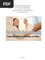 Trabalho - Filosofia de Cuidados em Enfermagem