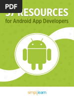 For Android App Developers: 37 Resources