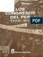 Los Congresos Del PCP (I - II - III