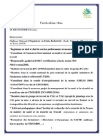CV Baccouche Houcine (OHSAS 18001)