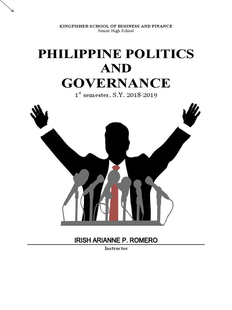 Philippine Politics and Governance | PDF | Political Science | Science