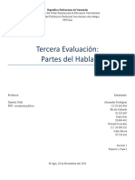 3era Evaluación, Alexander Rodríguez, Gaby Moore, Karla Siso, Richard González, Nicole Gallardo