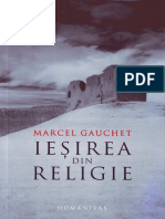 Ieşirea Din Religie - Marcel Gauchet