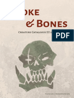 (Creature Catalogue) Smoke & Bones