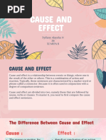 Cause and Effect