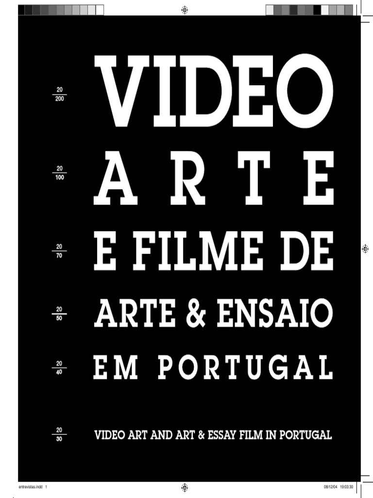 Video Arte em Portugal PDF Portugal Pinturas