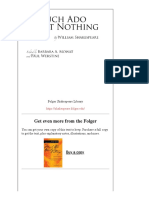 Much Ado About Nothing - PDF - FolgerShakespeare