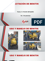 Capacitaciòn de Uso y Manejo Del Benitin