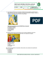 AVALIAÇÃO DIAGNÓSTICA 1º ANO Artes Revisada e Modificada PDF
