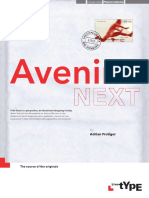 Avenir Next Brochure