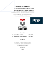 Tugas Besar - Rekayasa Radio - Perancangan Sistem Komunikasi Radio Terrestrial LoS (LIne of Sight) Dari Kota Jakarta Menuju Cianjur Melalui Bogor