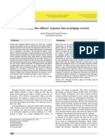 Pallejá y Alonso - 2017 - Examining police offi cers’ response bias in judgi