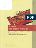 Carlos Walter Porto-Gonçalves, Rogério Haesbaert - A Nova Des-Ordem Mundial-UNESP (2006)