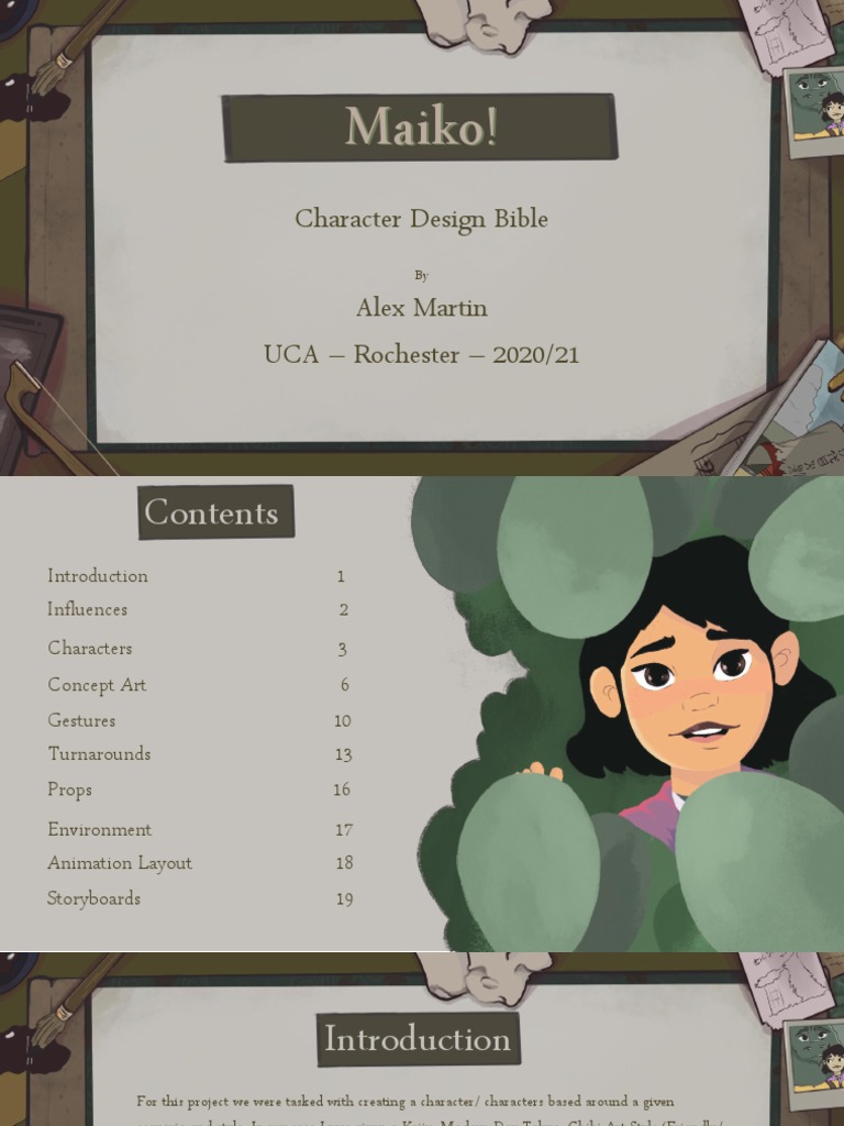 Character Bible | PDF