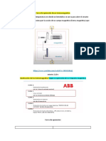 Curva de Operación de Un Termomagnetico