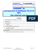 XL-SDI-S35-T (200220) (Rev.a) LIAISON XL Introduction To SW V4.2.2.3 SP1 (Internal Users)