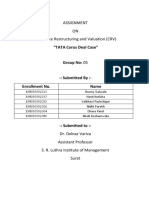 TATA Cous Deal Case (CRV) (GRoup No. 05)