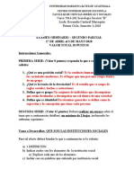 Segundo Parcial Sociologia de Guatemala