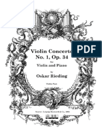 Rieding Violin Concerto Op. 34