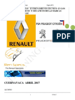 Curso Renault y Peugeot