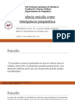 tema Conducta suicida como emergencia psiquiátrica