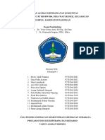 Laporan Asuhan Keperawatan Komunitas