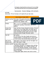 Guided Notes Unit 5 - Macroeconomics - Economic Challenges, GDP and Growth, and Labor