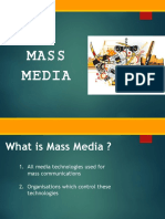 MASS MEDIA IMPACT