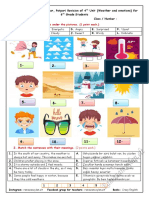 2020-2021 Educational Year, Potpori Revision of 4 Unit (Weather and Emotions) For 6 Grade Students