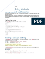 Javascript String Methods
