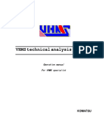 Vhms Technical Analysis Tool Box: Operation Manual For VHMS Specialist