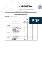 Format PENILAIAN LOMBA POSTER 2019