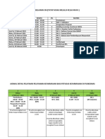 Jadwal Pelatihan