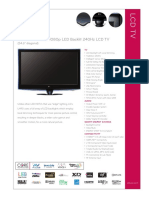 55" Class Full HD 1080p LED Backlit 240Hz LCD TV: (54.6" Diagonal)