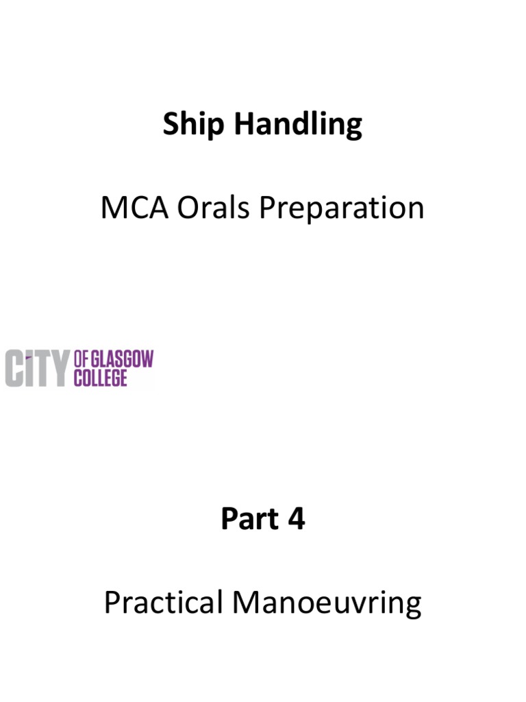 Berthing and Unberthing (Nice!!!) PDF Anchor Rudder
