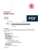DATA SHEET H07RN-F Cable