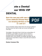 Celebrate a Dental New Year With VIP DENTAL - ARTICLE