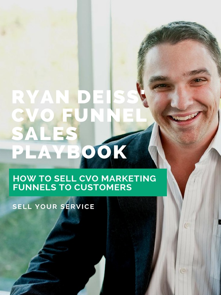 Ryan Deiss Cvo Funnel Sales Playbook Pdf Sales Subscription