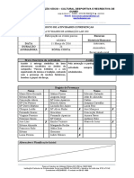 Registo de Atividades e Presenças Pascoa Solidária