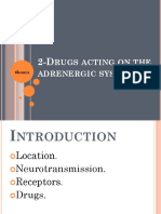 3drugs Acting On The Adrenergic System