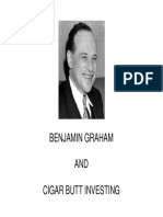 Benjamin Graham AND Cigar Butt Investing