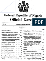 NG Government Gazette Dated 1968-02-15 No 13