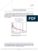 The Yield Curve and Growth Forecasts