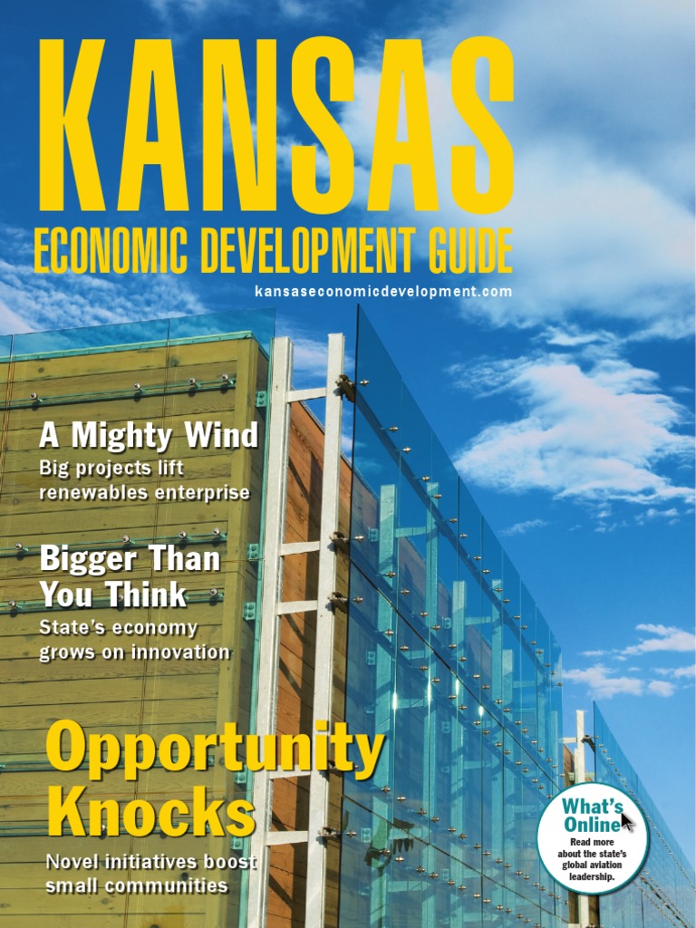 Kansas Economic Development Guide 2010 PDF Kansas Access